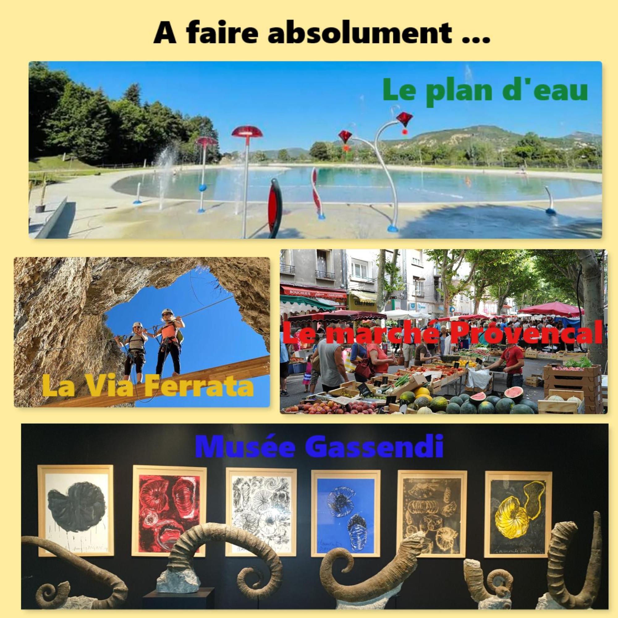 Tres Bel Appartement Avec Piscine ディーニュ・レ・バン エクステリア 写真